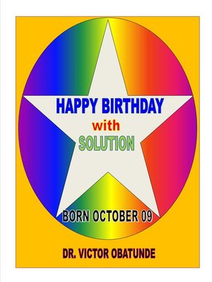 cover image of BORN OCTOBER 09